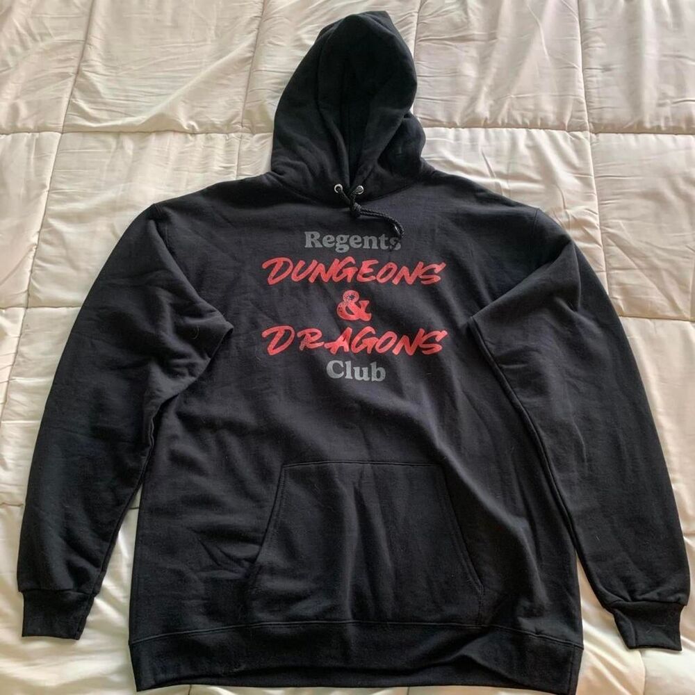 Hanes Men's Black Hoodie